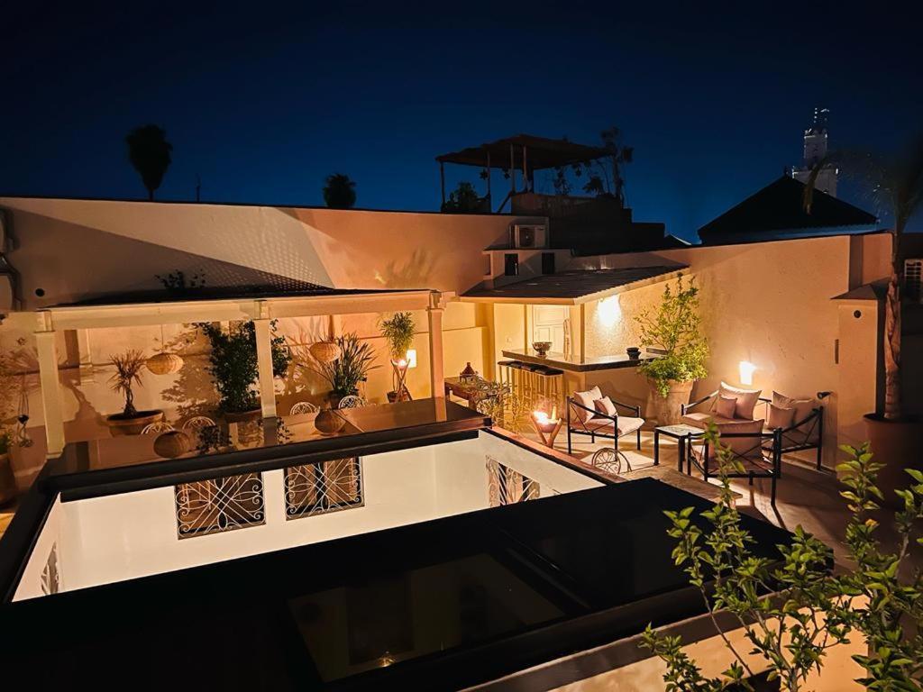 Riad Bibazia Marrakesh Bagian luar foto