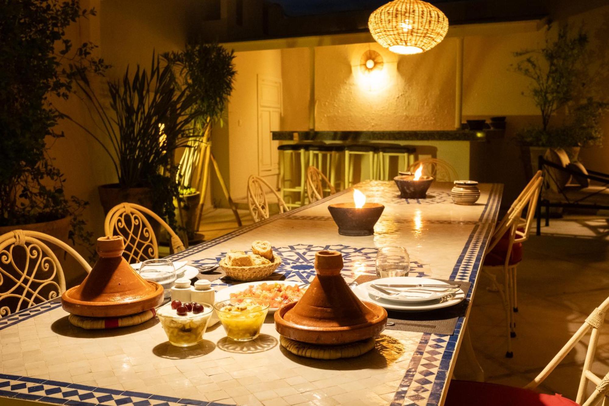 Riad Bibazia Marrakesh Bagian luar foto