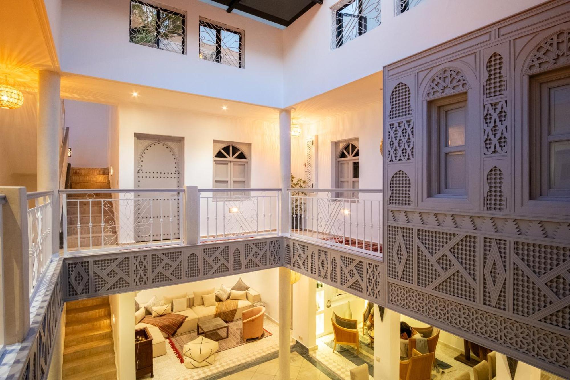 Riad Bibazia Marrakesh Bagian luar foto