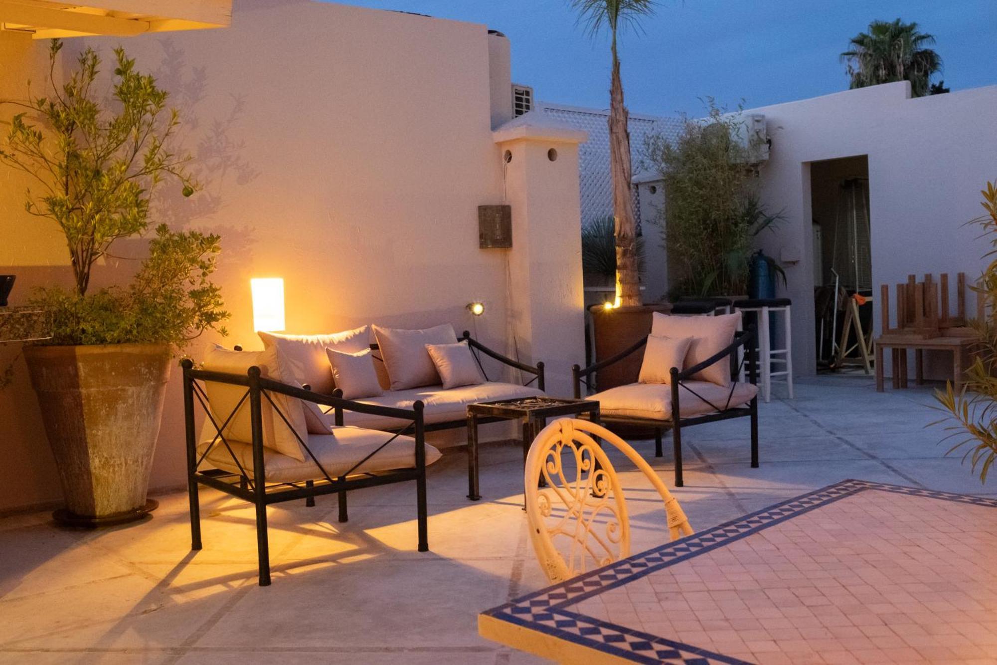 Riad Bibazia Marrakesh Bagian luar foto