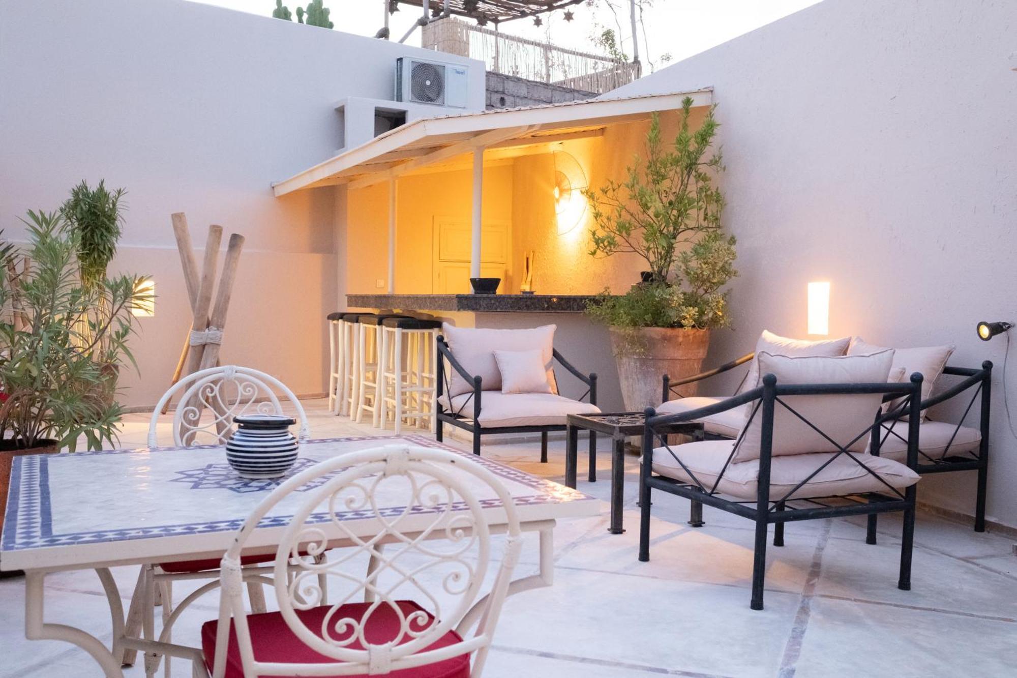 Riad Bibazia Marrakesh Bagian luar foto