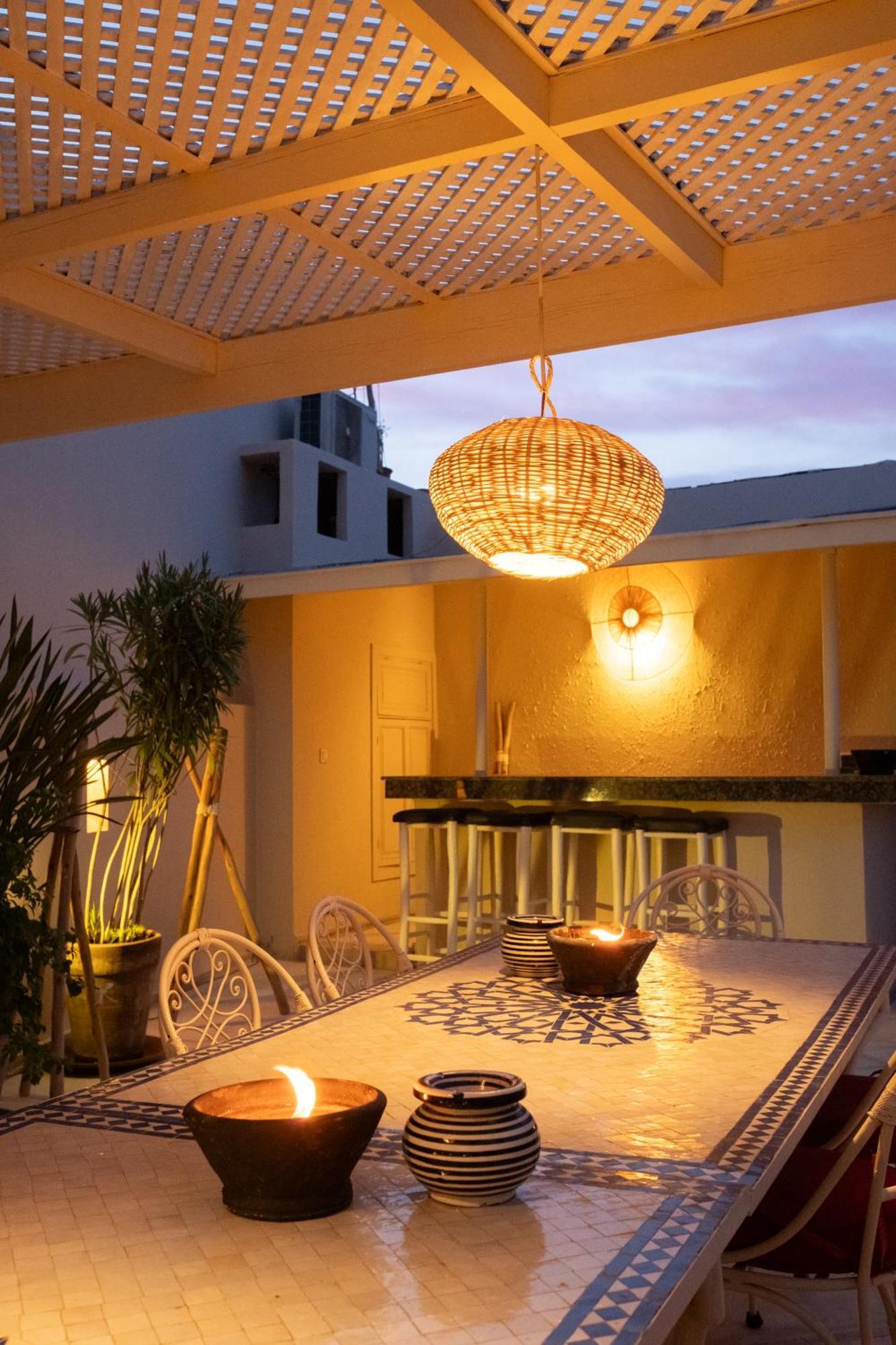 Riad Bibazia Marrakesh Bagian luar foto